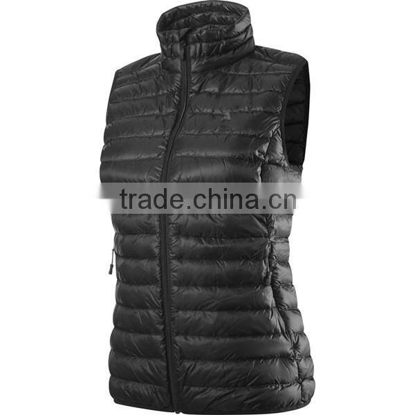 2014 New Design Super warm High quality Women Down Vest