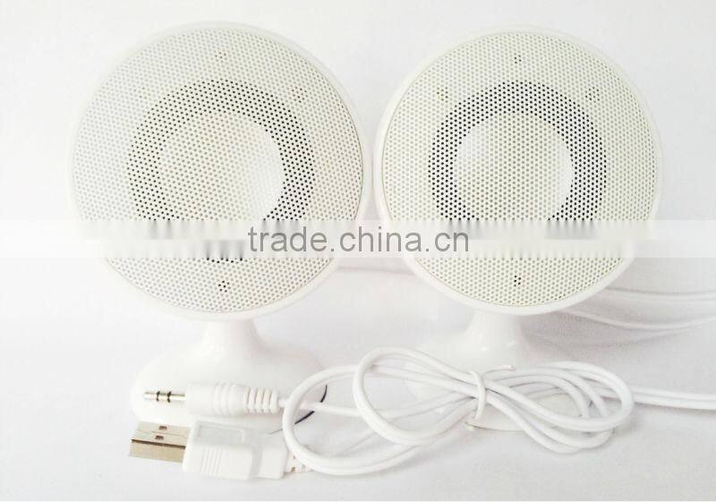 Fashionable portable usb speaker, audio speaker manufacturer