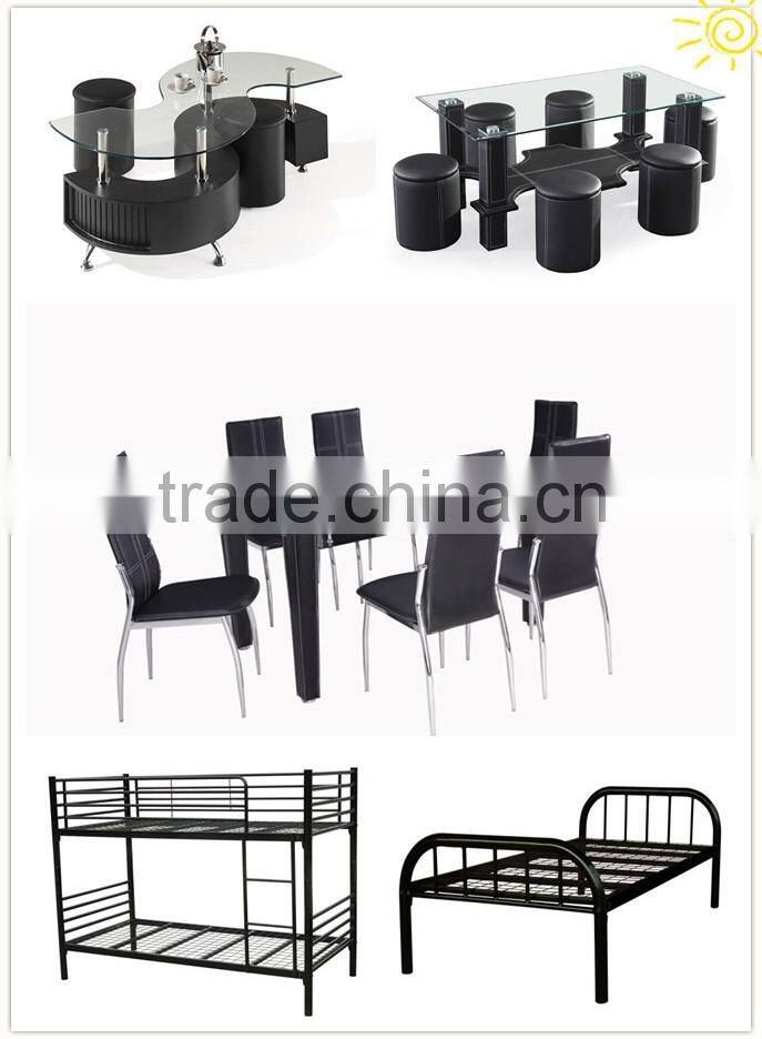 More fashion design black FRP foundation coffee table