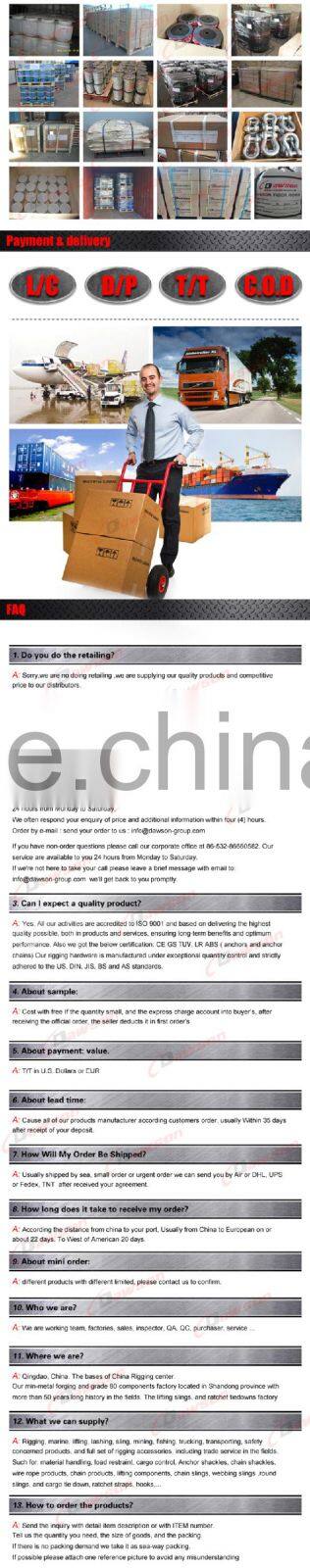 3 inch 11 inch Fixed End with Flat Hook and Bolt Loop