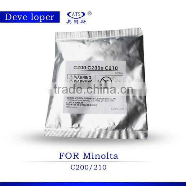 copier spare part developer for Minolta Bizhub c200 c210 c203 c253 photocopy machine