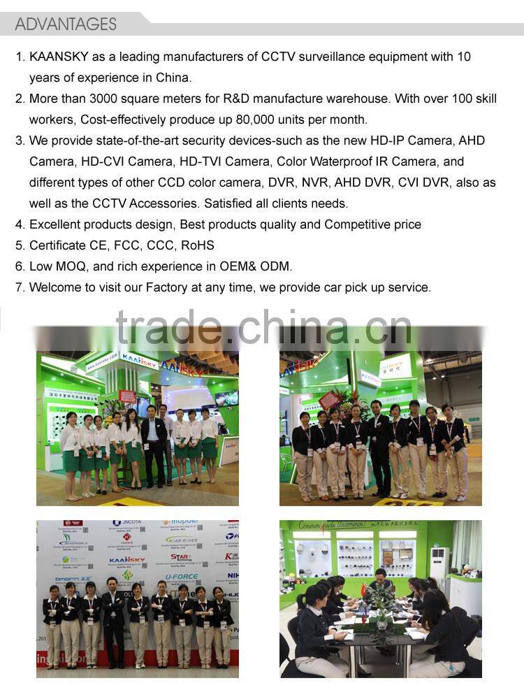 KAANSKY New HD security camera system AHD camera with Cheaper price