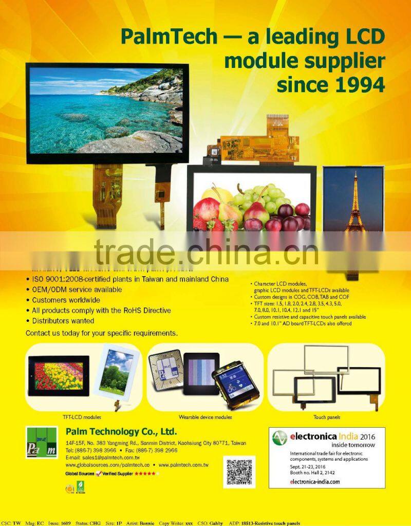 Graphic display 240x160 LCD module