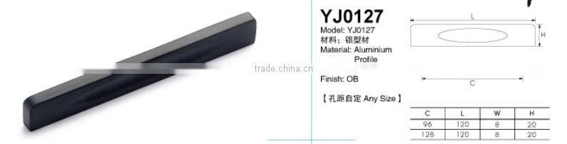 Aluminum alloy modern cabinet handle