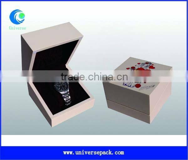 Company Custom Watch Box Wooden High Quality Boxes With Printed Logo