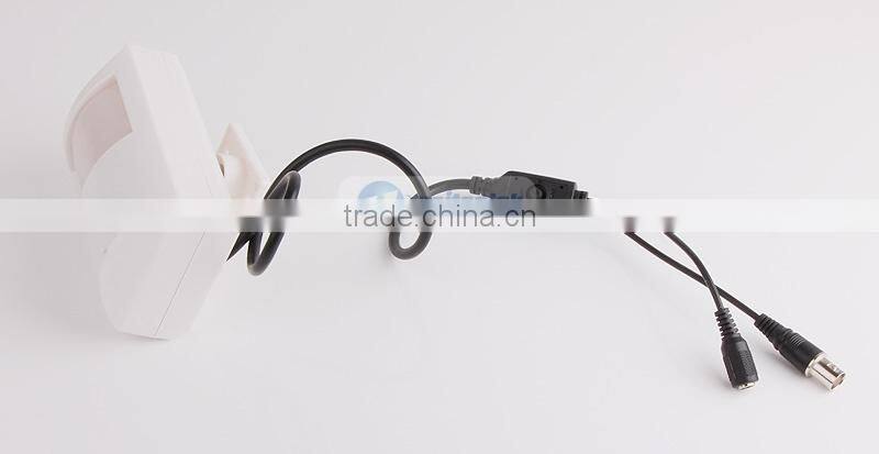 HD TVI PIR Camera With1080P 1/3" Cmos PIR Style Motion Detector 3.7mm Lens UTC Camera + OSD Menu