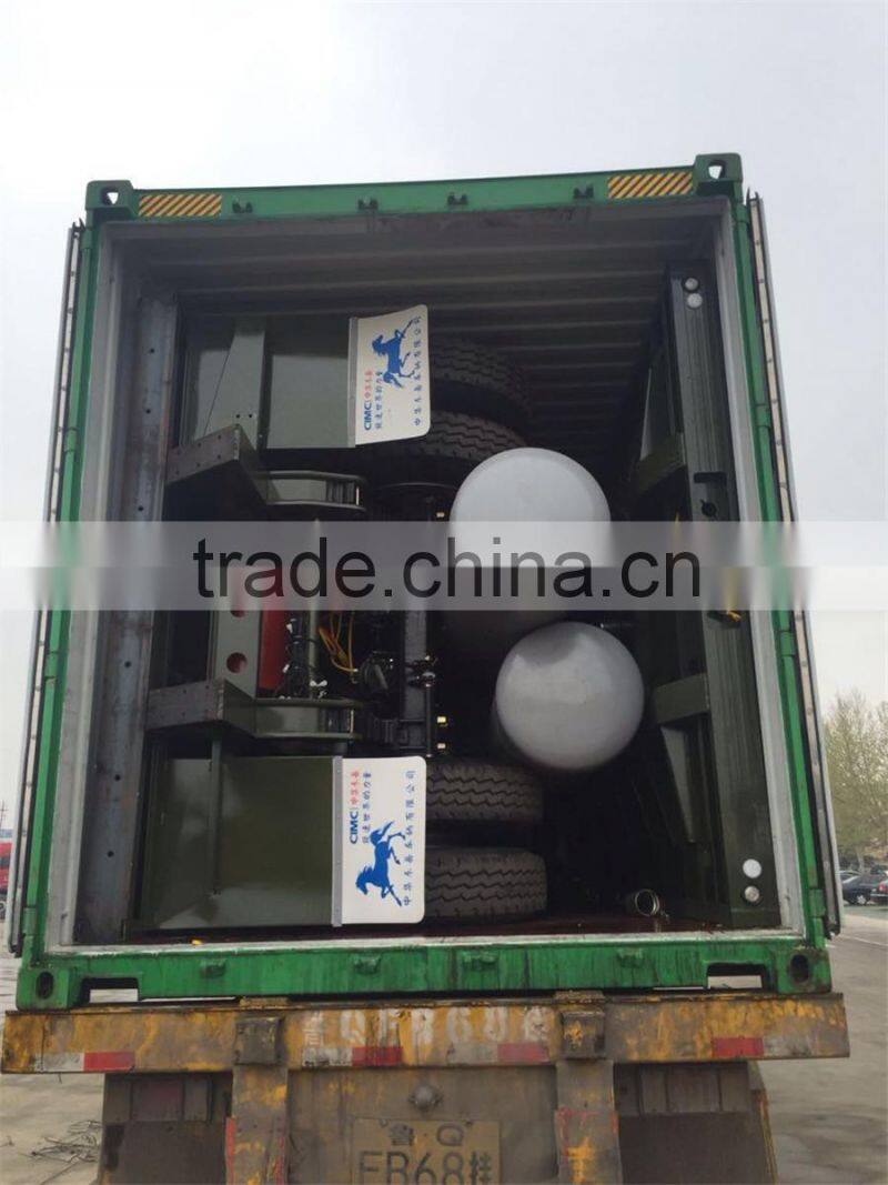 CIMC Factory Price 3 Axle Cargo Trailer Sale In Kenya