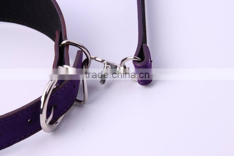 Sexy Rhinestone collar ,Glitter Rhinestone Snag Proof Safety, PU chain collar for gay games