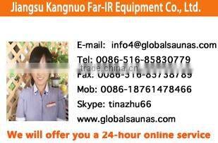 environmental infrared mini sauna room in western red cedar for sale