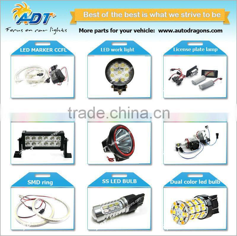 For BMW E46 NON projector RGB Halo ring Angel eyes LED Headlight