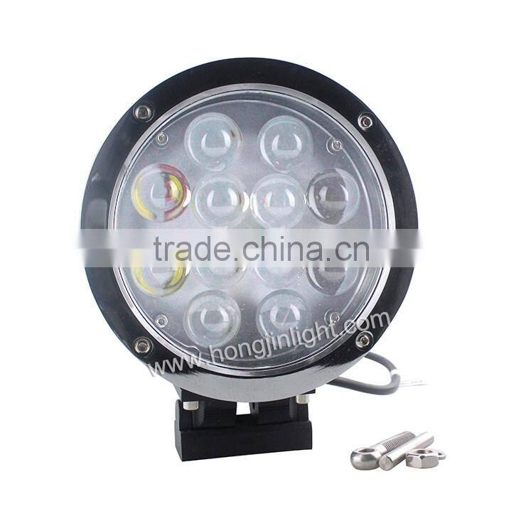 Super bright 8inch 60w Crees led working light for 4WD 12v off road spot light