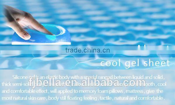 Cooling Gel Memory Foam Lumbar Support Backrest Cushion Pad