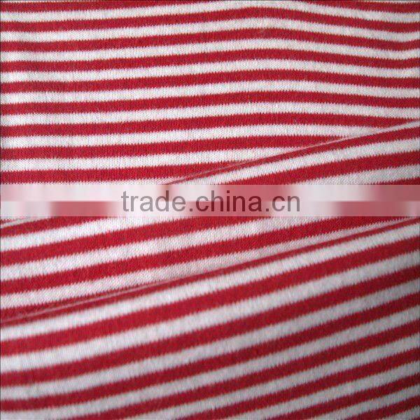 Fabric Knitting Yarn Dyed Cotton Drop Needle Rib Knit Textile Fabric