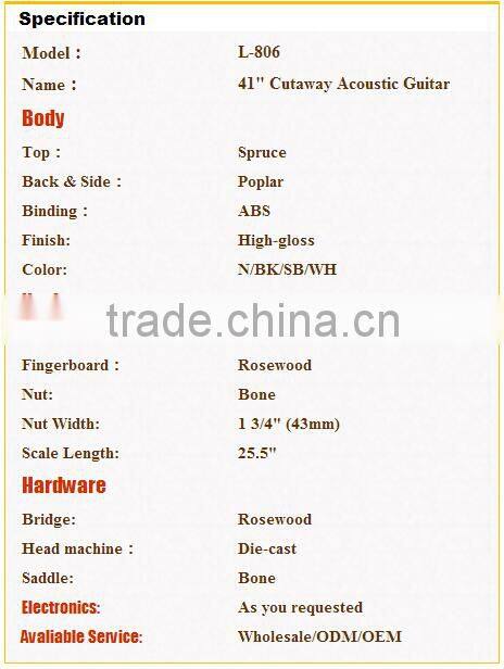 Factory pricr guitar sale,folk size guitar,acoustic folk guitar