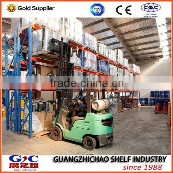 Heavy Weight Warehouse Storage Selective Pallet Racking System with Knockdown Structure