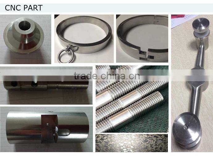 Stainless steel Machining part with spring
