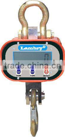 LCD digital display weighing hanging scale