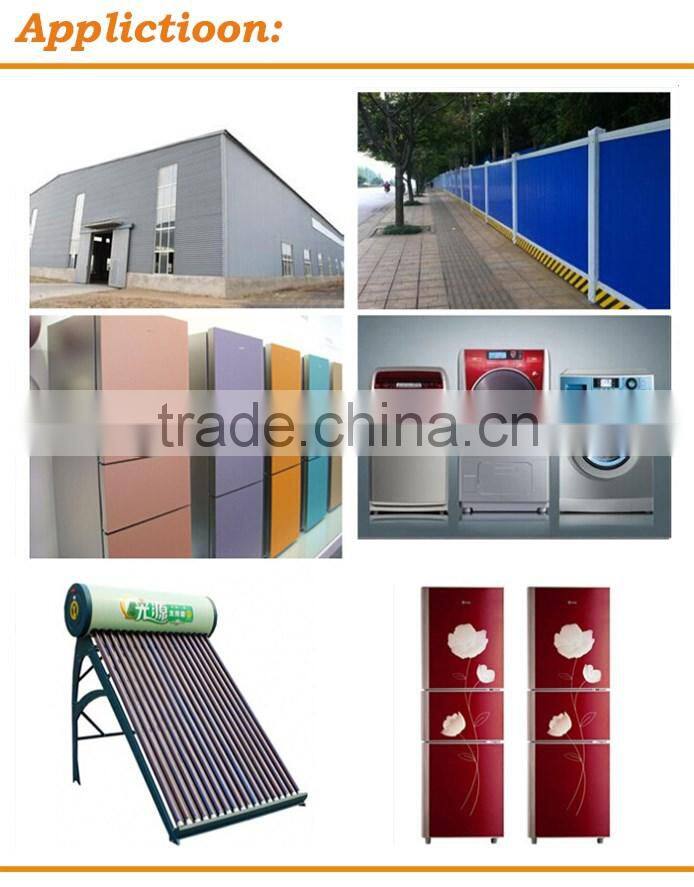 RAL color code prepainted zinc iron coil Z275 building material
