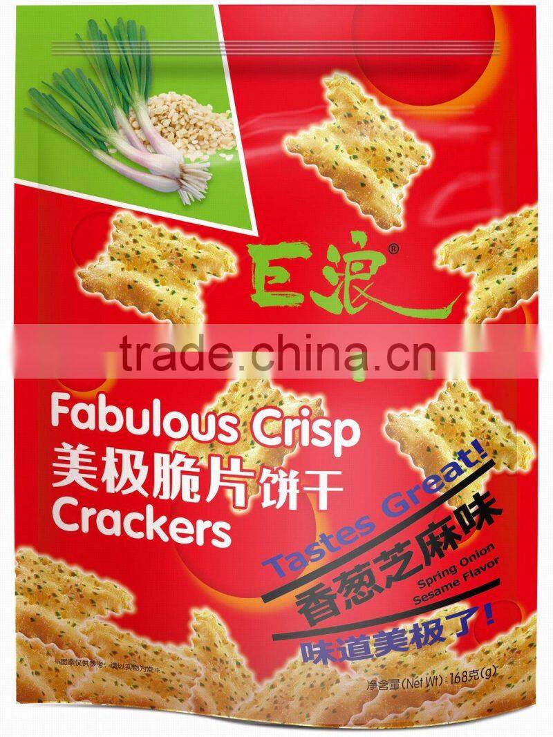 Fabulous Crisp Crackers/Erose Biscuits(seaweed vegetable fla)