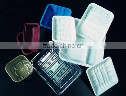 PET material plastic packing tray