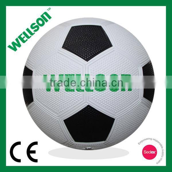 Rubber vulcanized football