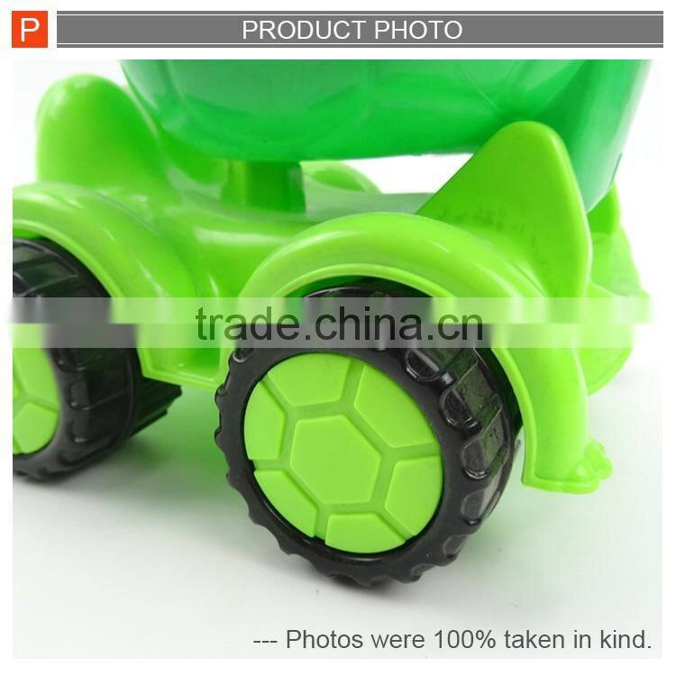 Plastic summer toys beach toys cartoon car truck for kids
