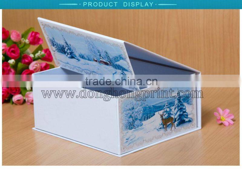 Decorative doll packaging magnetic cardboard box
