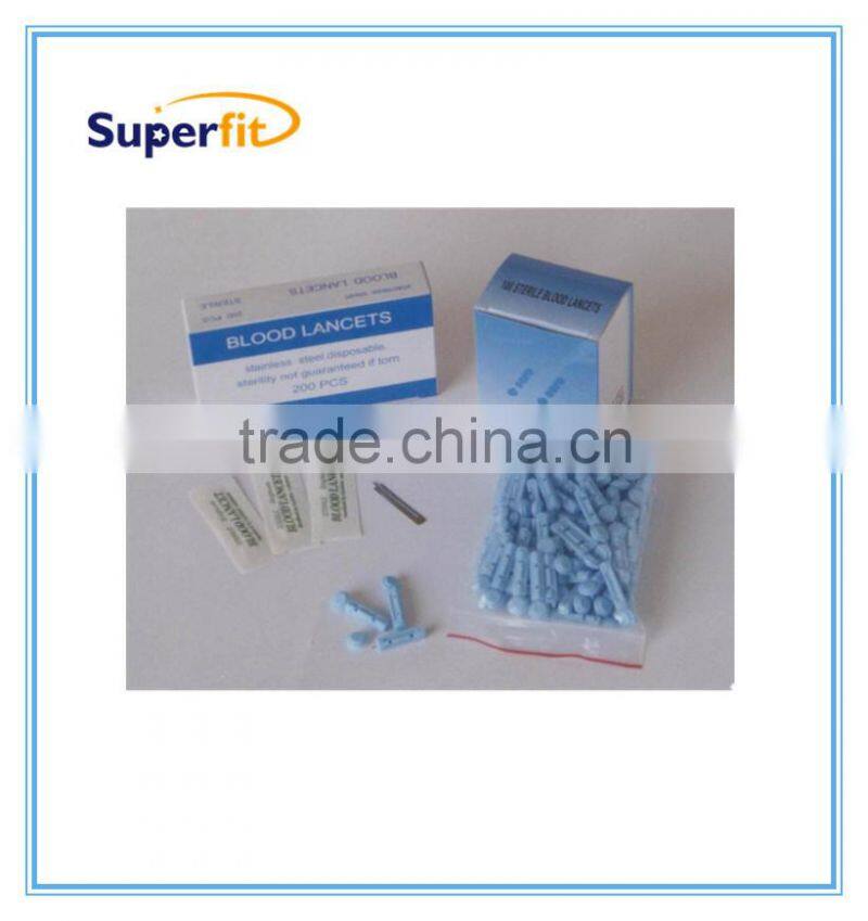 Disposable stainless steel Blood Lancet