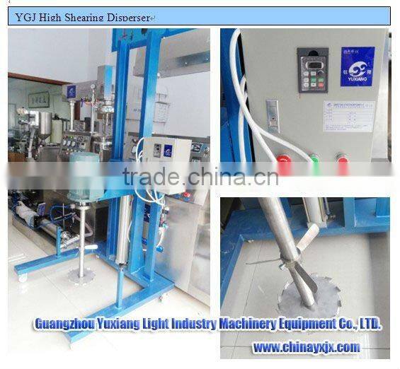 YGJ Pneumatic high shearing homogenizer