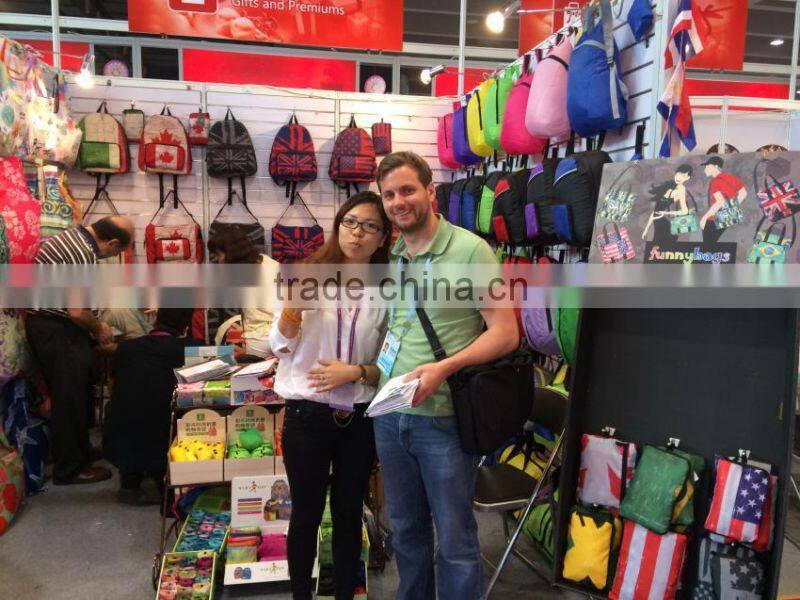 fashionable canvas backpack, good quality school bag on sale