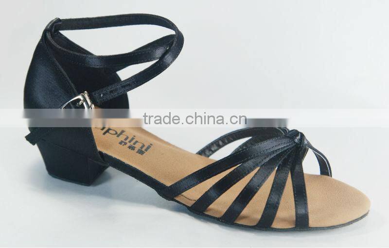 Safety Pure Hand made Child Dance Latin Shoes Kids