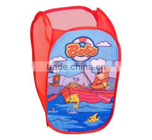 Whosale 170T Polyester laundry basket XDLB-009