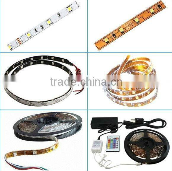 SMD 5050 3528 12v rgb led strip 24v 12v waterproof decorative led flat strip light