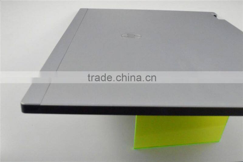 Factory Brushed aluminium silver skin refurbish laptop skin cover for HP 8460P free sample