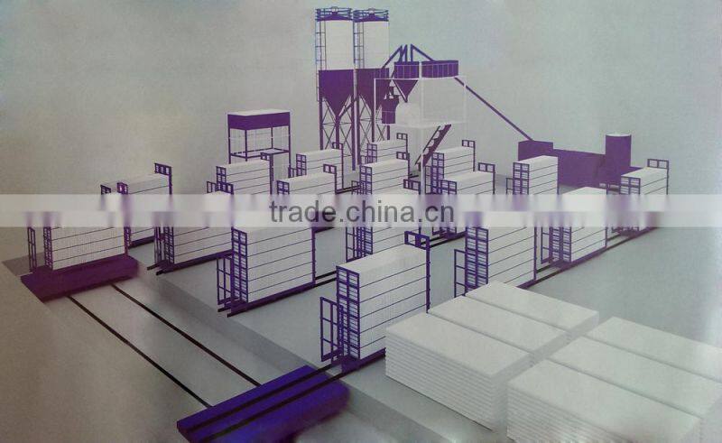 automatic eps sandwich panel production machine/portland cement eps sandwich wall panel production line/machine