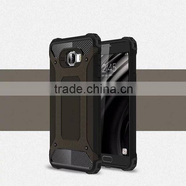 Dual-layer Hybrid Armor TPU PC Hard Cover Case For Samsung Galaxy C7