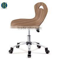 High Quality Plywood Students Study Chair with Metal Tube Legs HY2021