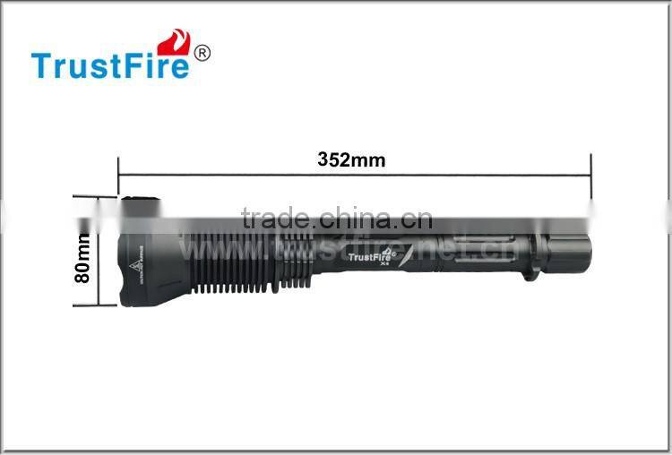 TrustFire 5 modes led flashlights TR-X6 Camping & sports equipment 2300lumens torch flashlight with CE,FCC certification