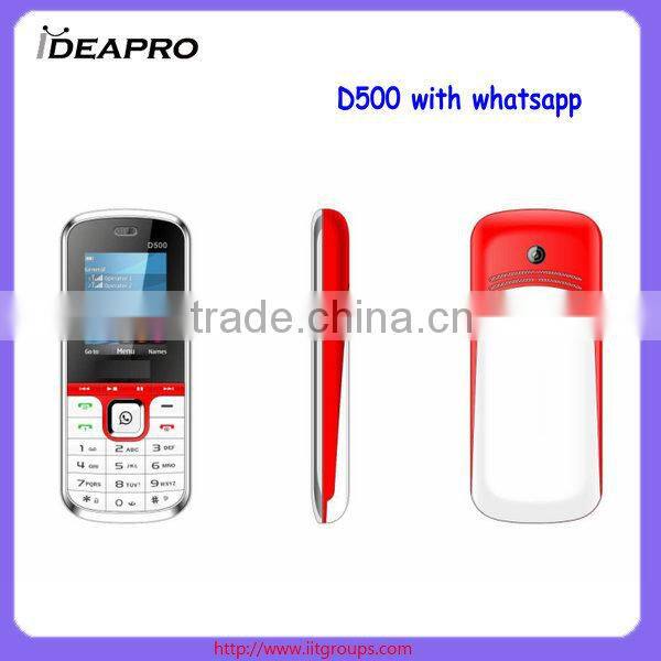 Very Hot Sale OEM Feature Mobile Phone with WhatsApp Feature Mobile Phone