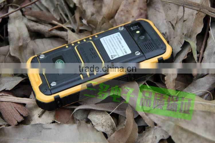 waterproof smartphone land rover a9 MTK6589 quad core WCDMA 4.3 inch screen