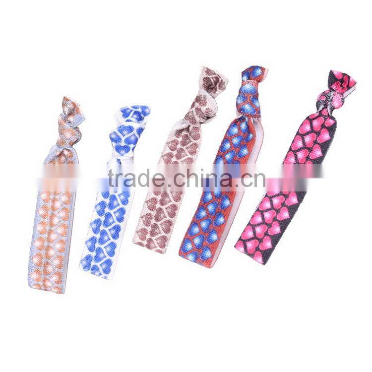 Good quality hot-sale lace hair ties for girls
