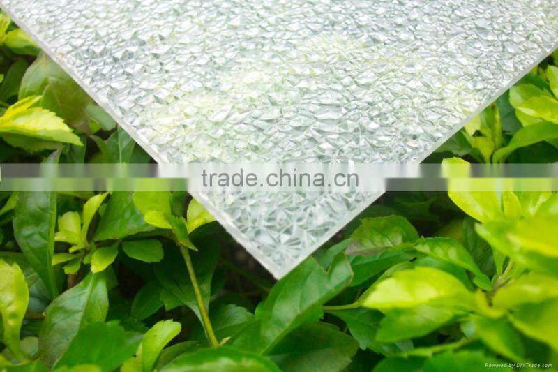 colored Polycarbonate embossed sheet