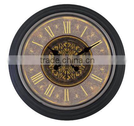 Retro vintage plastic large 20 inch wall clock