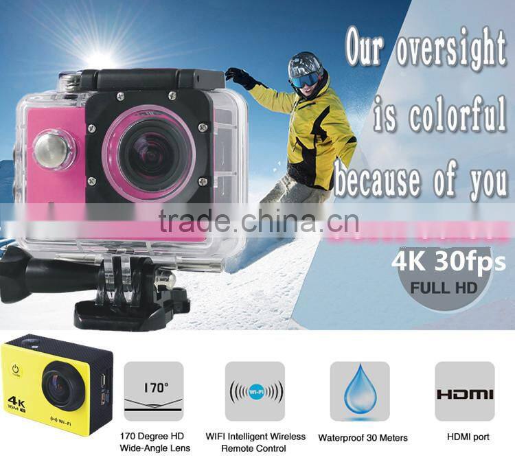 CE FCC ROHS qualified ALLwinner V3 4K real time 3.7V 900mAh Mini Sports DV Camera
