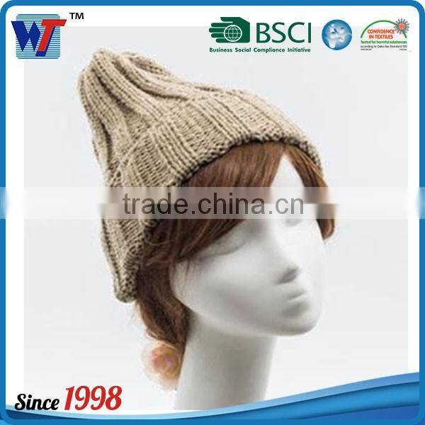 Winter Hooded Scarf Crochet Cap Knitting Girl Boy Baby Knitted Caps