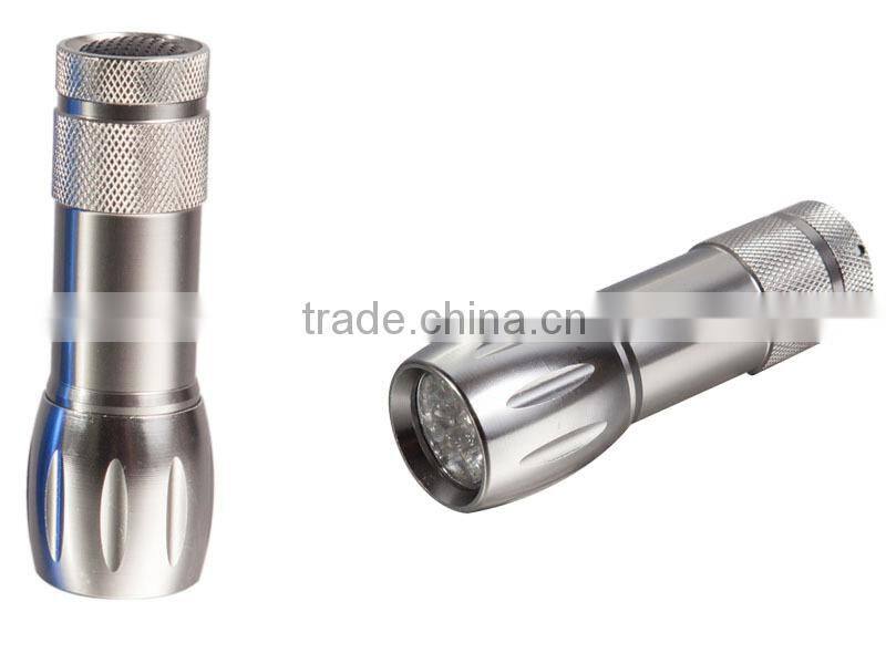 9 led Promotion gift flashlight flat led flashlight manufacturer led flashlight