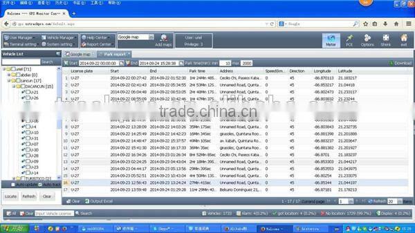 tracking systems for school bus/taxies/trailer/travel agency/fleet management