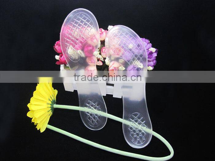 Transparent high heel 3/4 gel insole