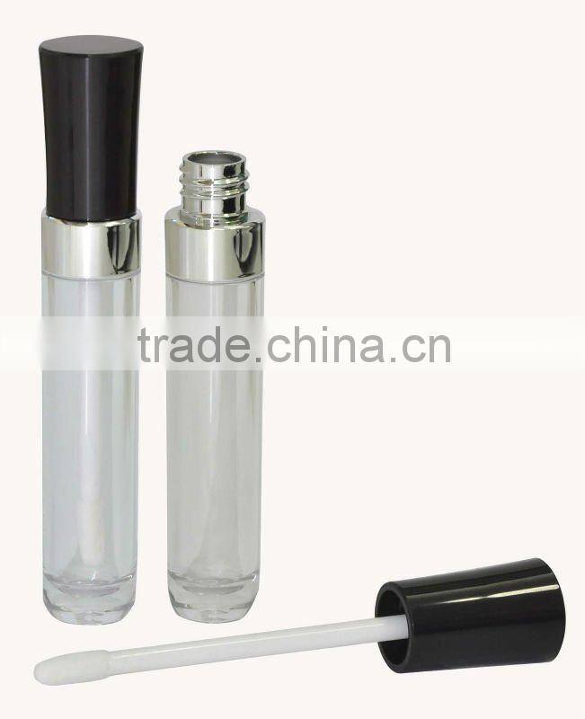 hot sale plastic round shape empty acrylic bottle cosmetic