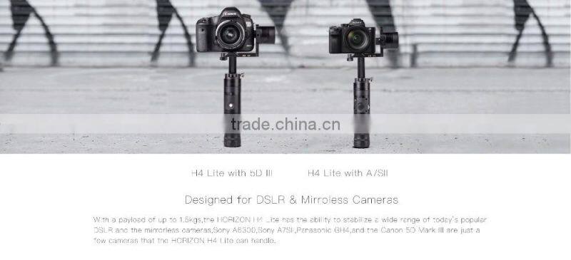 3 Axis Handheld Camera stabilizer for GH4, G7, Canon 5D Mark III, 7D, 70D, 60D, GX7